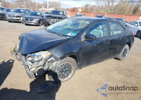 2016 Toyota Corolla Le from USA, damaged, VIN 2T1BURHE9GC622114